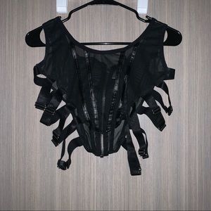 Dollskill cropped tank top size M